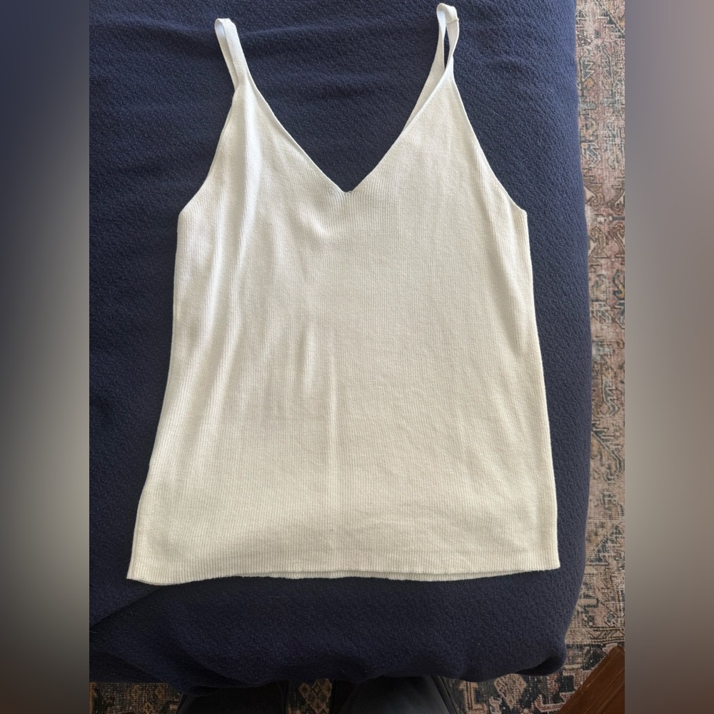 LOFT Off-White Knit Top